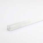 ALUMIINIUMPROFIIL U PULBERVÄRVITUD 1000mm x  8mm x  8mm